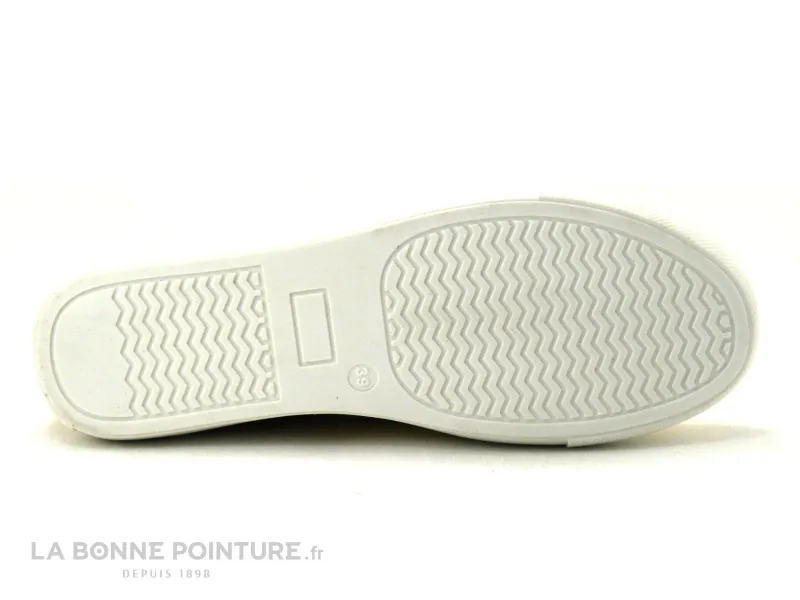 Achat chaussures Moran's Femme Basket, vente Morans EZOLE Moutarde - Basket basse Femme cuir jaune