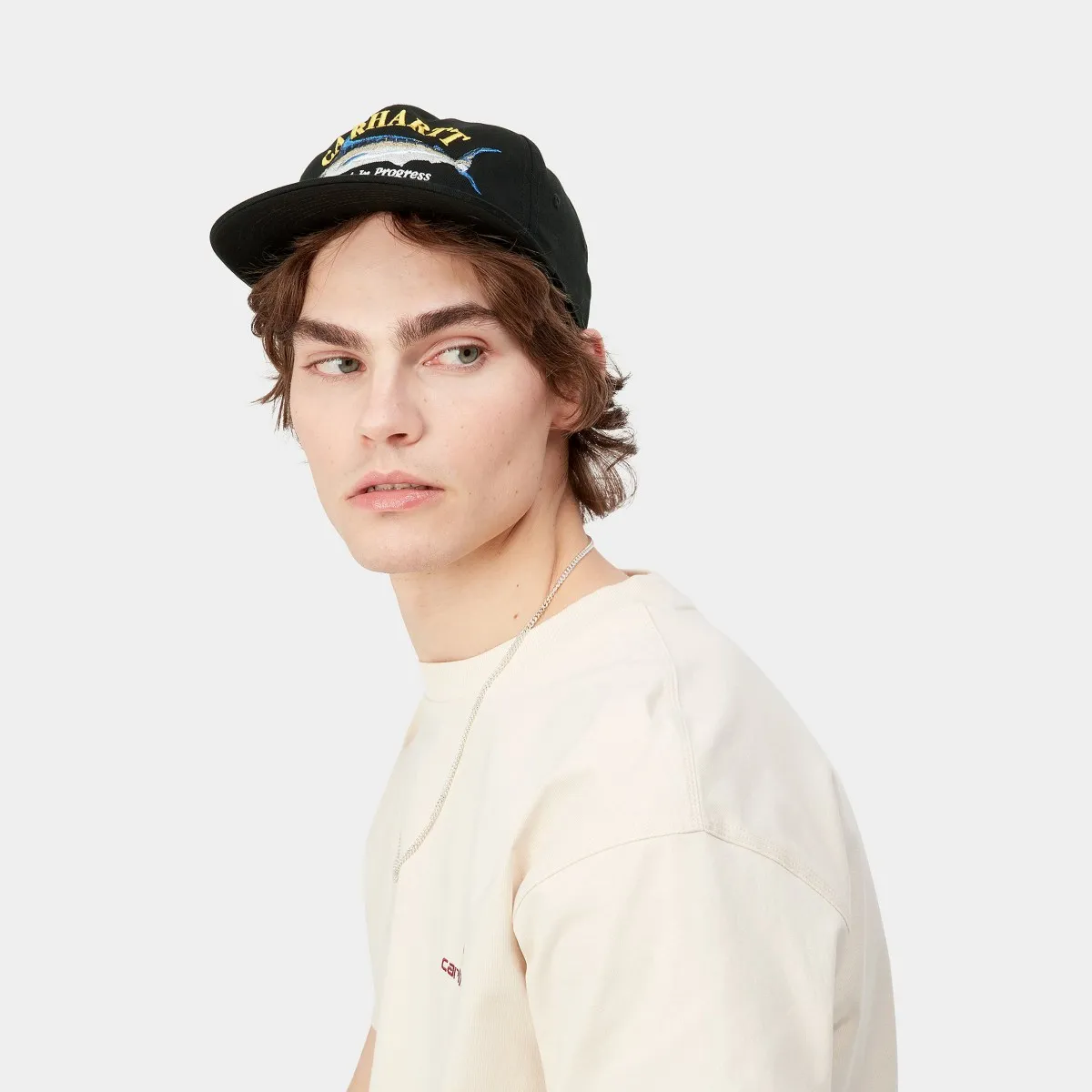 Carhartt WIP - Casquette noire brodée