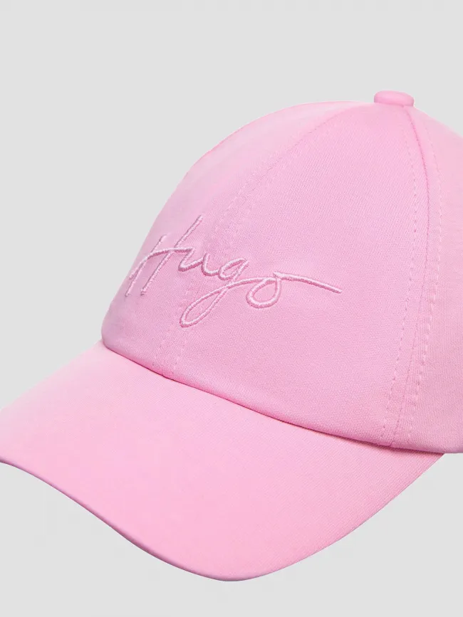 Casquette ally-j logo rose femme - Hugo | wimod