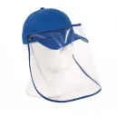 Casquette avec Ecran Protection Amovible - TOPTEX