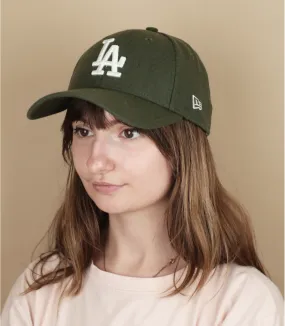 Casquette baseball femme LA khaki - Casquette Wmn Wool 9Forty LA olive New Era : Headict