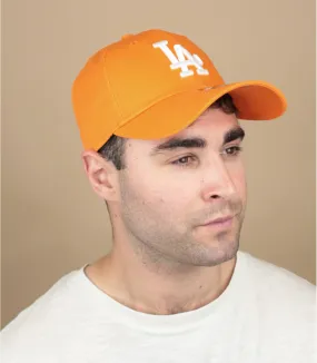 Casquette baseball LA orange - Casquette League Ess 9Forty LA orange New Era : Headict