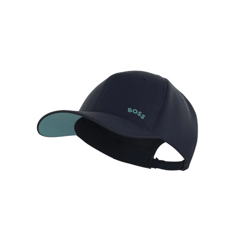 CASQUETTE BOSS CAP-BOLD-CURVED BLEUE MARINE