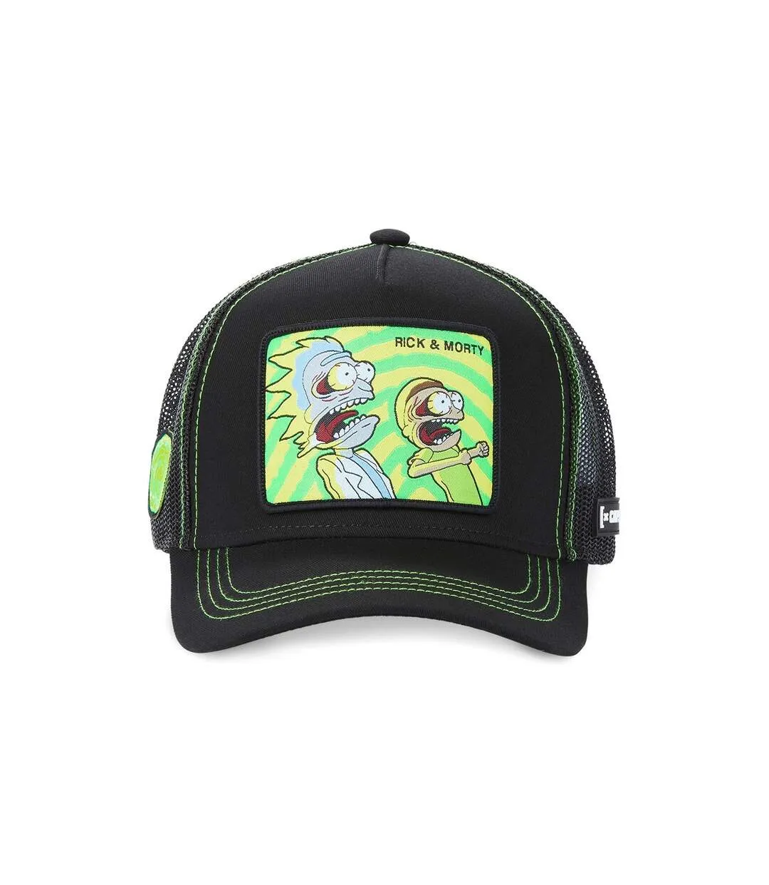 Casquette trucker Rick et Morty Psy Capslab