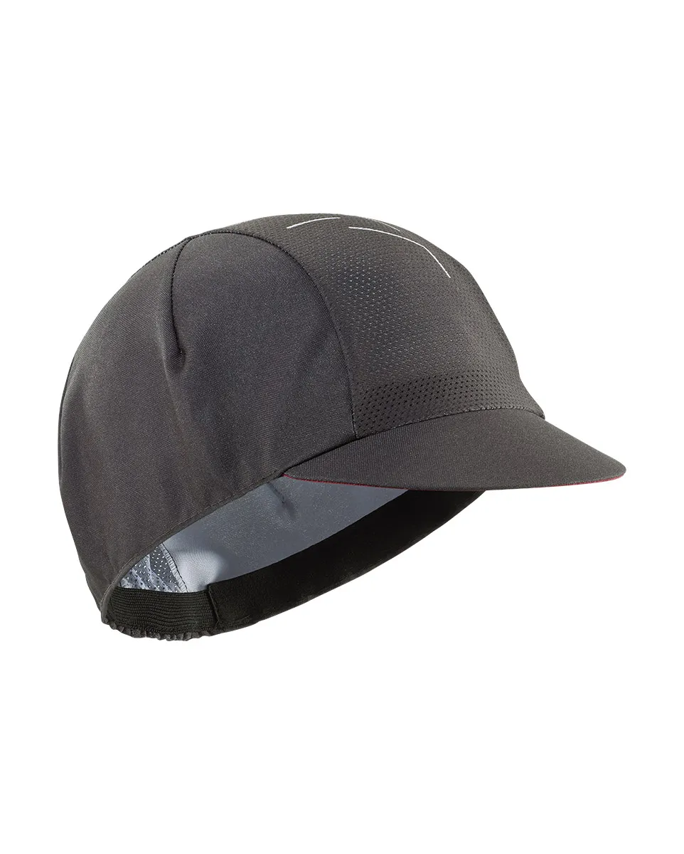 Casquette Unisexe ROADIE Carbone/Rouge Grenat