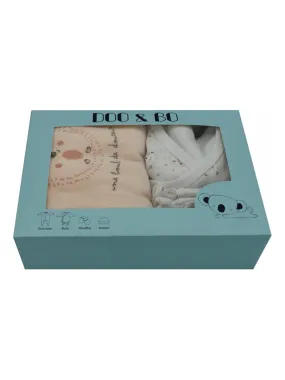 Coffret Naissance 'DEMAIN' 'DOO&BO' - Rose pâle