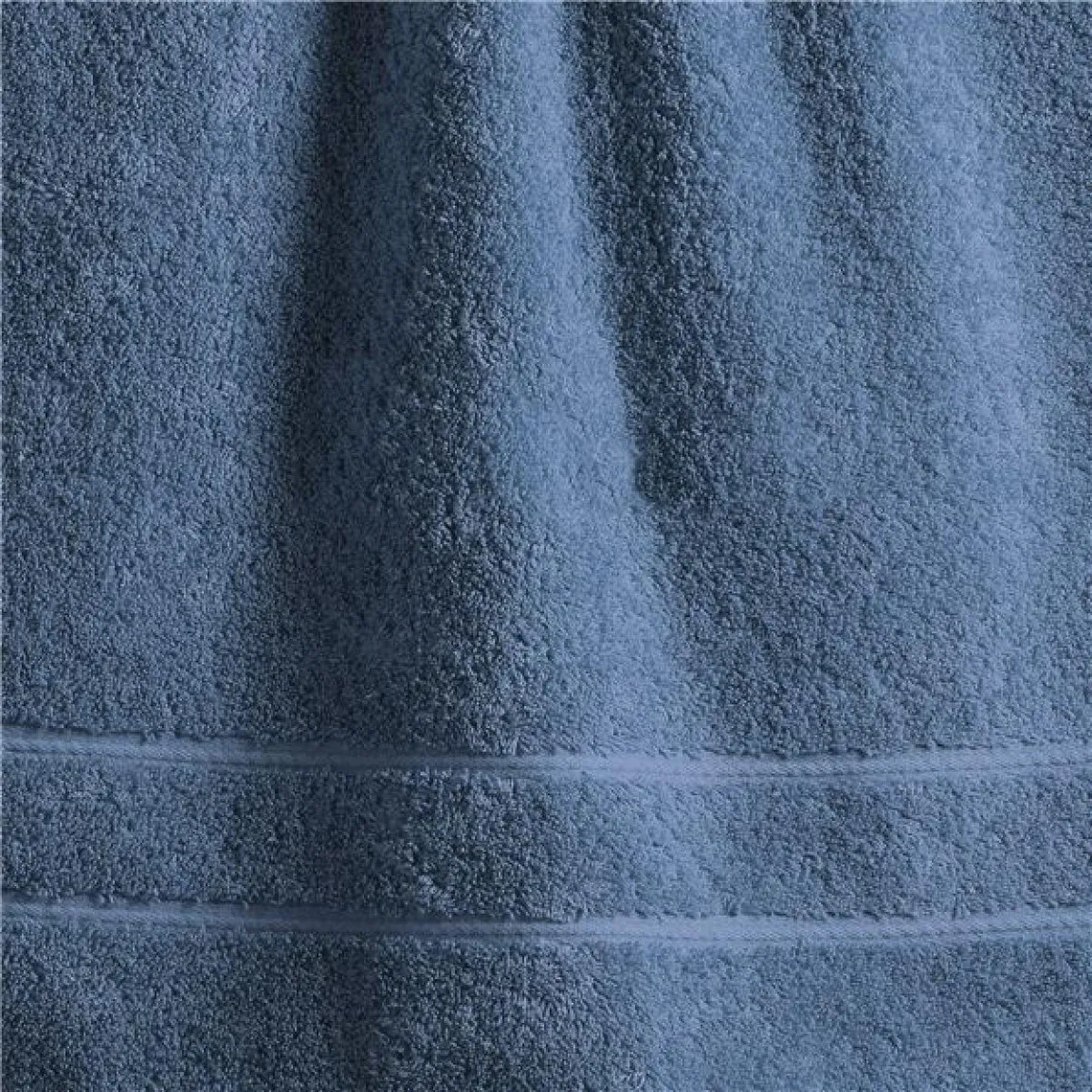 Drap de bain COTON D'EGYPTE en coton violet indigo | 3 Suisses