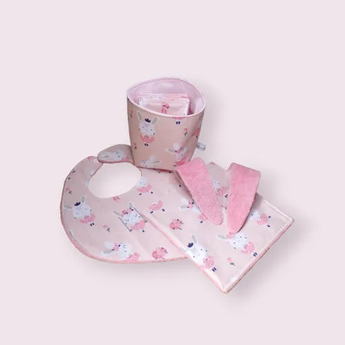 Ensemble pour bébé coton doublé d'éponge bambou