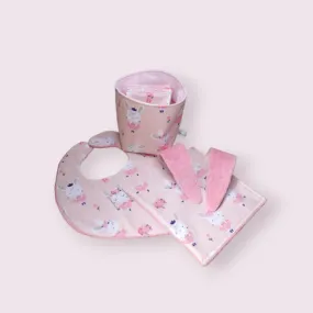 Ensemble pour bébé coton doublé d'éponge bambou