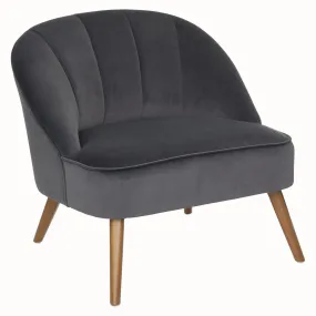 Fauteuil velours 