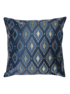 Housse de coussin 40x40 cm velours Sofia - Bleu