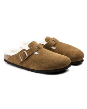 MULES BOSTON FOURRURE MINK - Birkenstock | Chez Maman Rouen