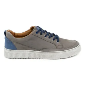 Olivier Chaussures Baskets en cuir pour homme 950MA gris