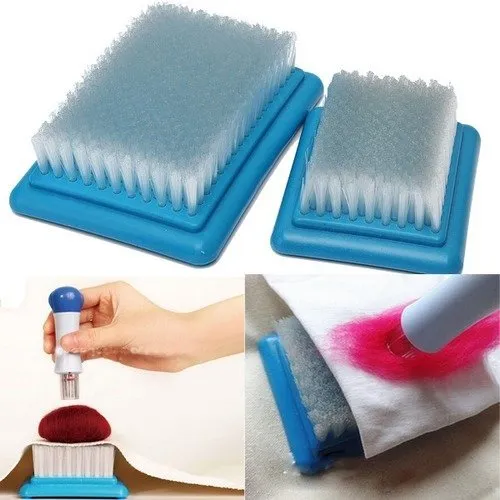 Outil support brosse pour feutrage à sec de la laine pour création broderie 8x13cm decoration mode