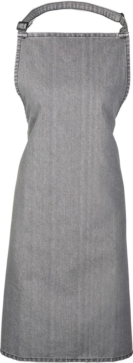 Tablier à bavette - PR150 - gris denim 