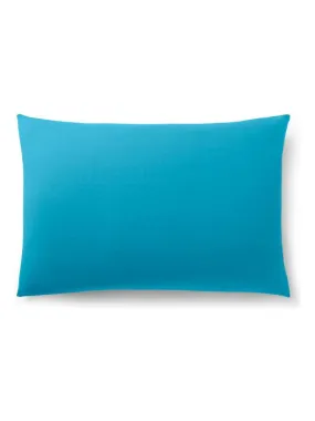 Taie D'oreiller Turquoise 50 X 70 Cm  / 100% Coton / 57 Fils/cm² - Bleu