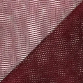 Tissu filet polyester Spicy - bordeaux