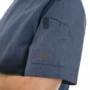 Veste de cuisine Shade Bleu Denim Homme Manches Courtes - MOLINEL