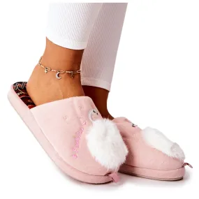 WJ1 Chaussons chauds Swan Rose clair Rey